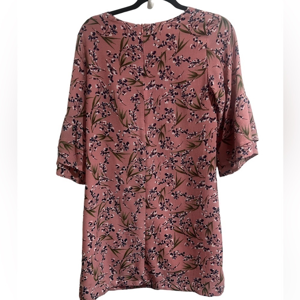 BELONGSCI Bell Sleeve Shift Dress m - Picture 3 of 8